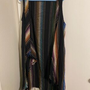 Lucky & Blessed Colorful Striped Vest